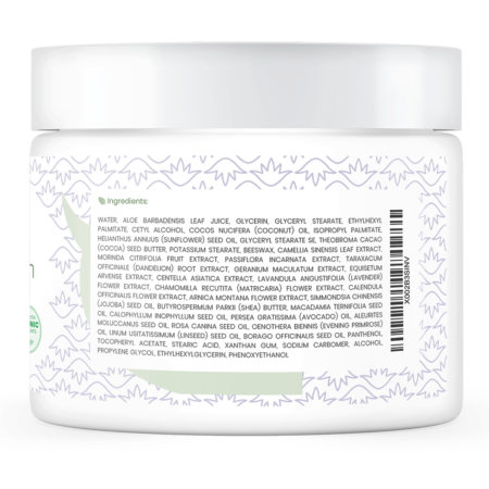 Avera Organics Face and Body Cream Ingredients